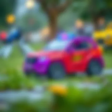 Safety Features in RC Gas Cars Illustration of the safety features in RC gas cars for children