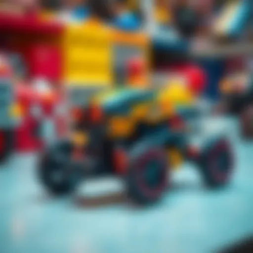 Remote-controlled motor showcasing versatility in design