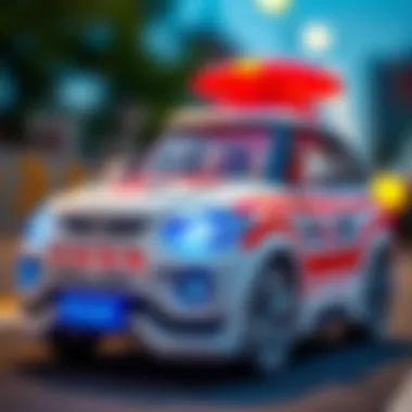 Safety features of robot police cars