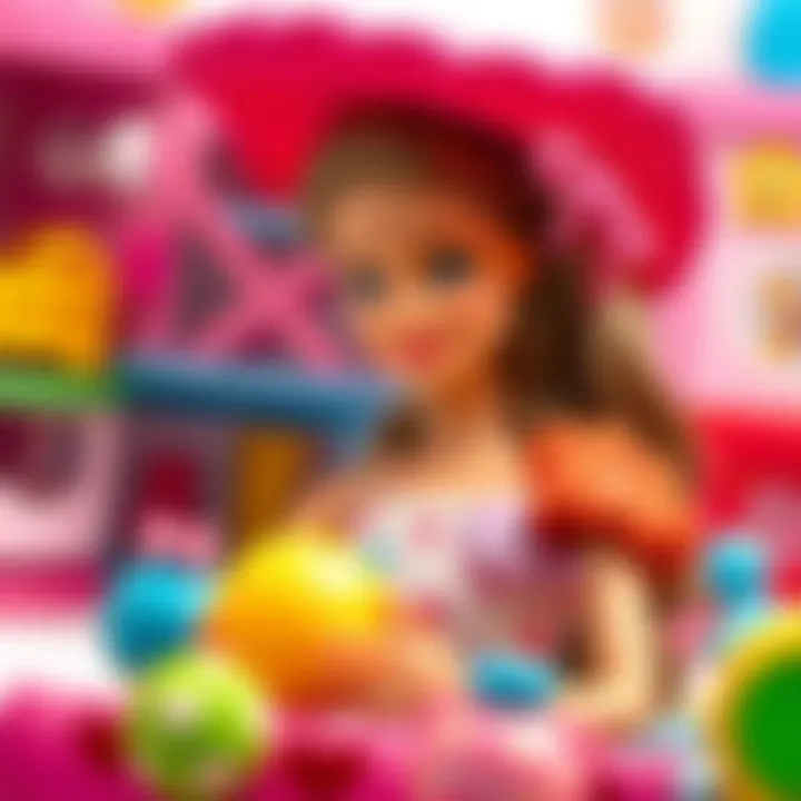 Safe toy selections for children featuring Barbie products