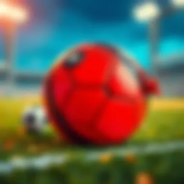 A silent football designed for children