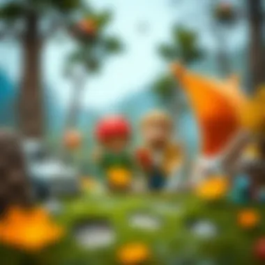 Outdoor Exploration with Nature Elements Outdoor exploration with nature elements