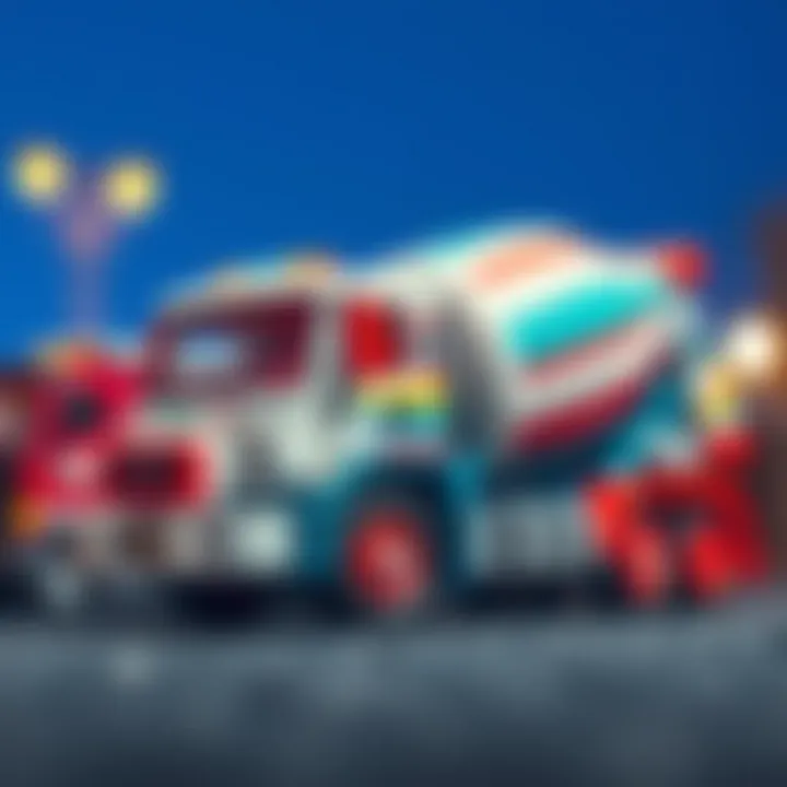 Types of Mixer Trucks An infographic showing different types of mixer trucks available.