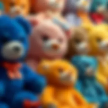 Exploring the Diverse World of Teddy Bears A variety of large teddy bears in different colors and styles, promoting choice