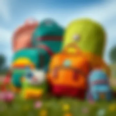 Overview of various Barbili backpack models