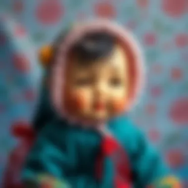 An artistic representation showcasing cultural perspectives on baby beauty