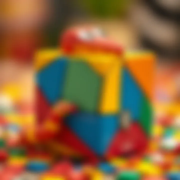 Colorful Snake Cube Puzzle