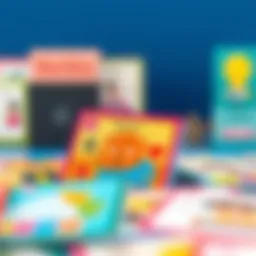 Colorful intelligence cards designed to enhance cognitive skills in children